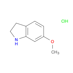 6-METHOXY-2,3-DIHYDRO-1H-INDOLE HYDROCHLORIDE