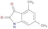 4,6-DIMETHYL-1H-INDOLE-2,3-DIONE