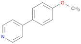 4-(4-Methoxyphenyl)pyridine