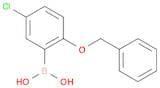 2-BENZYLOXY-5-CHLOROPHENYLBORONIC ACID