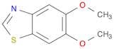 Benzothiazole, 5,6-dimethoxy- (9CI)