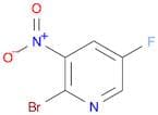 2-BROMO-5-FLUORO-3-NITROPYRIDINE