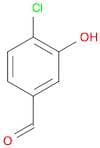 Benzaldehyde,  4-chloro-3-hydroxy-