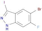 5-BroMo-6-fluoro-3-iodo-1H-indazole