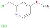 2-(CHLOROMETHYL)-4-METHOXYPYRIDINE HYDROCHLORIDE