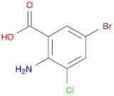 2-amino-5-bromo-3-chlorobenzoic acid