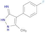4-(4-Fluoro-phenyl)-5-methyl-2H-pyrazol-3-ylamine