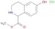 methyl 6-hydroxy-1,2,3,4-tetrahydroisoquinoline-1-carboxylate hydrochloride