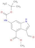 METHYL 6-N-BOC-AMINO-3-FORMYL-1H-INDOLE-4-CARBOXYLATE