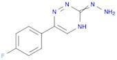 1-(6-(4-FLUOROPHENYL)-1,2,4-TRIAZIN-3-YL)HYDRAZINE