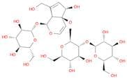 [(1S,7aα)-1α-(β-D-Glucopyranosyloxy)-5,7a-dihydro-5α-hydroxy-7-(hydroxymethyl)cyclopenta[c]pyran-4…