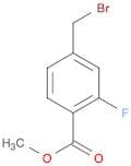 methyl 4-(bromomethyl)-2-fluorobenzoate