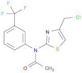 N-[4-(CHLOROMETHYL)-1,3-THIAZOL-2-YL]-N-[3-(TRIFLUOROMETHYL)PHENYL]ACETAMIDE