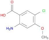 2-Amino-5-chloro-4-methoxy-benzoic acid