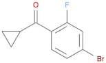 4-BROMO-2-FLUOROPHENYL CYCLOPROPYL KETONE