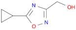 (5-cyclopropyl-1,2,4-oxadiazol-3-yl)methanol