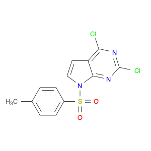 2,4-Dichloro-7-tosyl-7H-pyrrolo[2,3-d]pyriMidine