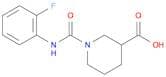 1-[(2-Fluorophenyl)carbamoyl]piperidine-3-carboxylic Acid