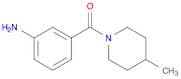 (3-AMINOPHENYL)(4-METHYL-1-PIPERIDINYL)METHANONE