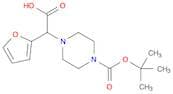 2-(4-Boc-piperazinyl)-2-(2-furanyl)acetic acid