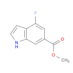 1H-Indole-6-carboxylic acid, 4-fluoro-, Methyl ester