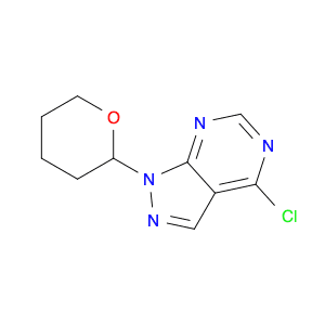 4-chloro-1-(tetrahydro-2H-pyran-2-yl)-1H-pyrazolo[3,4-d]pyriMidine