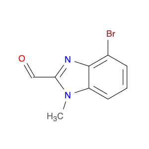4-bromo-1-methyl-1H-benzo[d]imidazole-2-carbaldehyde