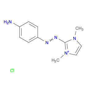 2-[(4-AMINOPHENYL)AZO]-1,3-DIMETHYL-1H-IMIDAZOLIUM CHLORIDE