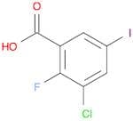 3-Chloro-2-fluoro-5-iodobenzoic acid