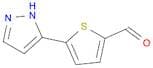 5-(1H-pyrazol-5-yl)thiophene-2-carbaldehyde