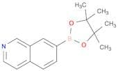 7-(4,4,5,5-tetramethyl-1,3,2-dioxaborolan-2-yl)isoquinoline