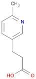 3-Pyridinepropanoic acid, 6-methyl-