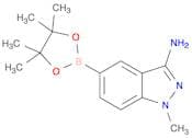 1-Methyl-5-(4,4,5,5-tetramethyl-1,3,2-dioxaborolan-2-yl)-1h-indazol-3-amine
