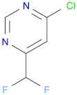 4-Chloro-6-(difluoromethyl)pyrimidine