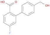 4-Fluoro-2-(4-hydroxymethylphenyl)benzoic acid