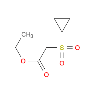 ethyl 2-cyclopropylsulfonylacetate