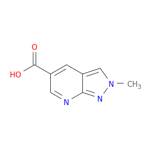 2-Methyl-2H-pyrazolo[3,4-b]-pyridine-5-carboxylic acid