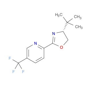 2-[(4R)-4-tert-Butyl-4,5-dihydro-2-oxazolyl]-5-(trifluoromethyl)pyridine