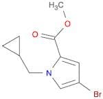 4-Bromo-1-Cyclopropylmethyl-1H-Pyrrole-2-Carboxylic Acid Methyl Ester