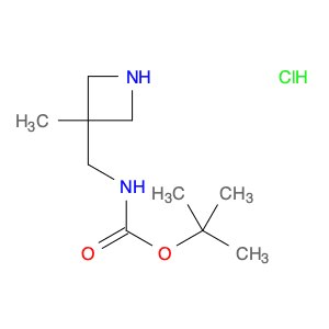 tert-Butyl N-[(3-methylazetidin-3-yl)methyl]carbamate hydrochloride