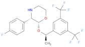 Morpholine,2-[(1R)-1-[3,5-bis(trifluoromethyl)phenyl]ethoxy]-3-(4-fluorophenyl)-,(2R,3S)-