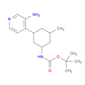 Tert-Butyl N-[3-(3-Aminopyridin-4-Yl)-5-Methylcyclohexyl]Carbamate