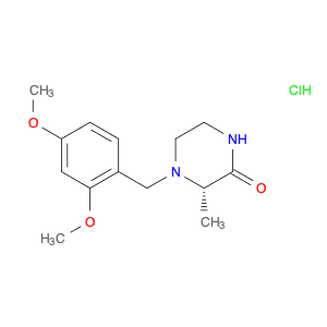 (S)-4-(2,4-Dimethoxybenzyl)-3-methylpiperazin-2-one hydrochloride