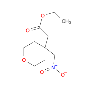 2H-Pyran-4-acetic acid, tetrahydro-4-(nitromethyl)-, ethyl ester