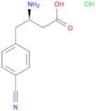 (R)-3-Amino-4-(4-cyanophenyl)butanoic acid hydrochloride