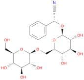 Benzeneacetonitrile,a-[(6-O-b-D-glucopyranosyl-b-D-glucopyranosyl)oxy]-, (aR)-