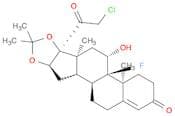 Pregn-4-ene-3,20-dione,21-chloro-9-fluoro-11-hydroxy-16,17-[(1-methylethylidene)bis(oxy)]-,(11b,16…