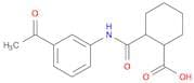 2-{[(3-Acetylphenyl)amino]carbonyl}-cyclohexanecarboxylic Acid