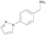 Benzenemethanamine, 4-(1H-pyrazol-1-yl)-