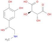1,2-Benzenediol, 4-[(1R)-1-hydroxy-2-(methylamino)ethyl]-,(2R,3R)-2,3-dihydroxybutanedioate (1:1) …